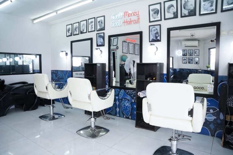 Rivald Barber salon interior showcasing our professional workspace