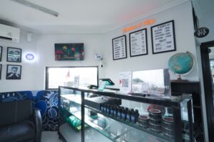Professional barber tools and equipment at Rivald Barber